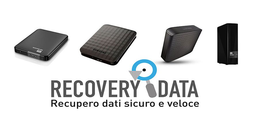 Recupero dati hard disk esterno rotto