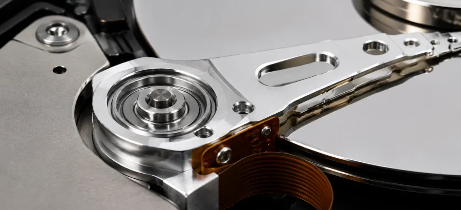 smontare un hard disk
