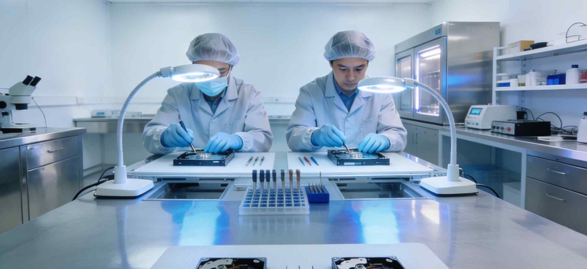 Camera bianca recupero dati