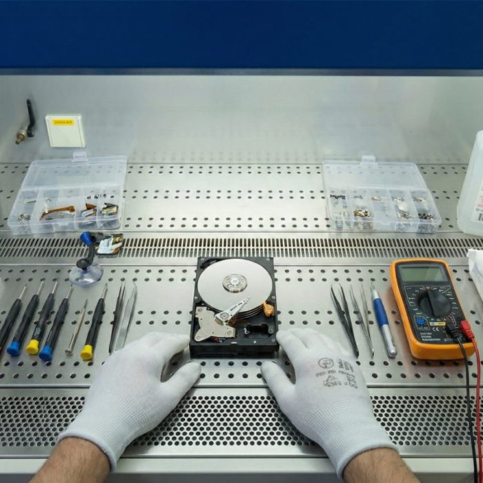 Ripristino dati camera bianca